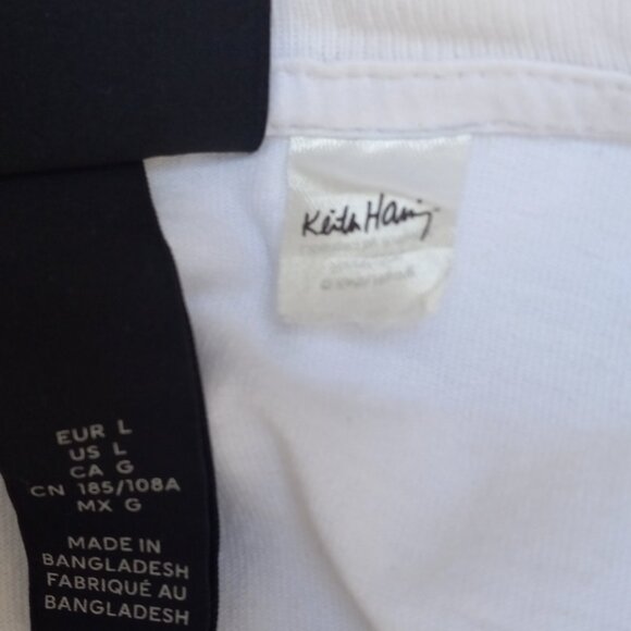 H&M Keith Haring New York Big Apple T-Shirt US L Gotta "I Love New York" - Picture 13 of 14